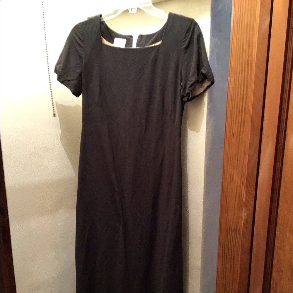Vintage Laura Ashley silk/linen dress
